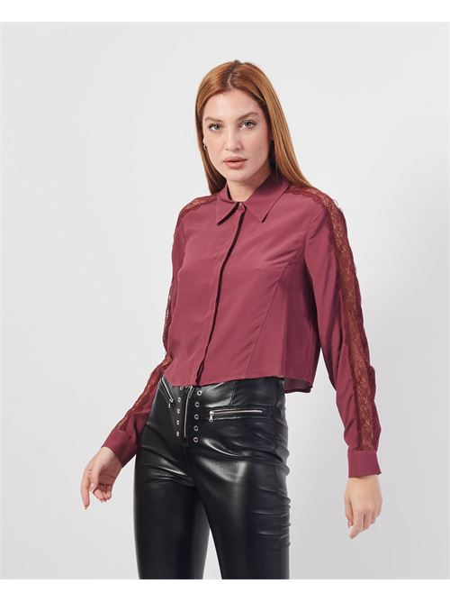 Chemise femme Patrizia Pepe avec empi?cements en dentelle PATRIZIA PEPE | 8C0708-A8I1M511